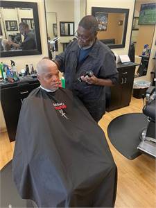Lawrence at Wilson's NuLook Barber Shop